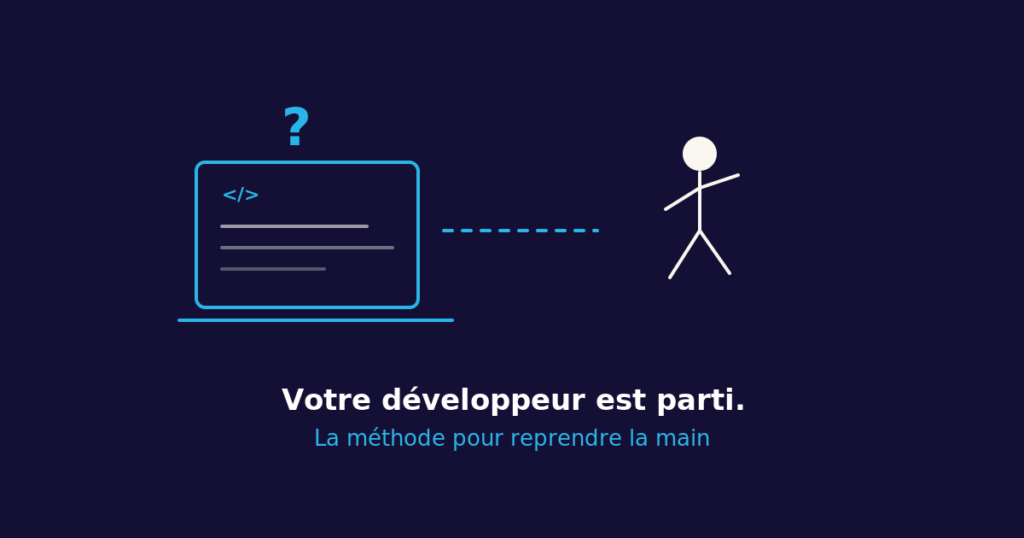 Votre développeur est parti : reprendre un logiciel sans documentation
