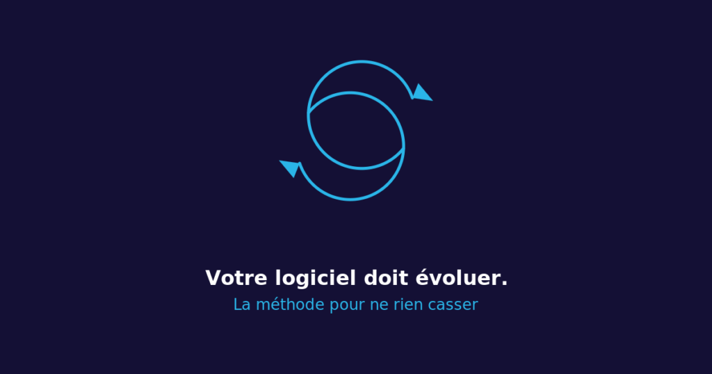 Faire évoluer un logiciel existant sans le casser